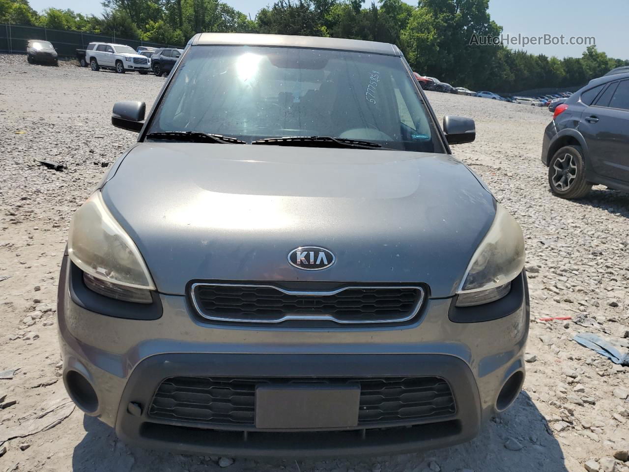 2013 Kia Soul + Silver vin: KNDJT2A6XD7537515