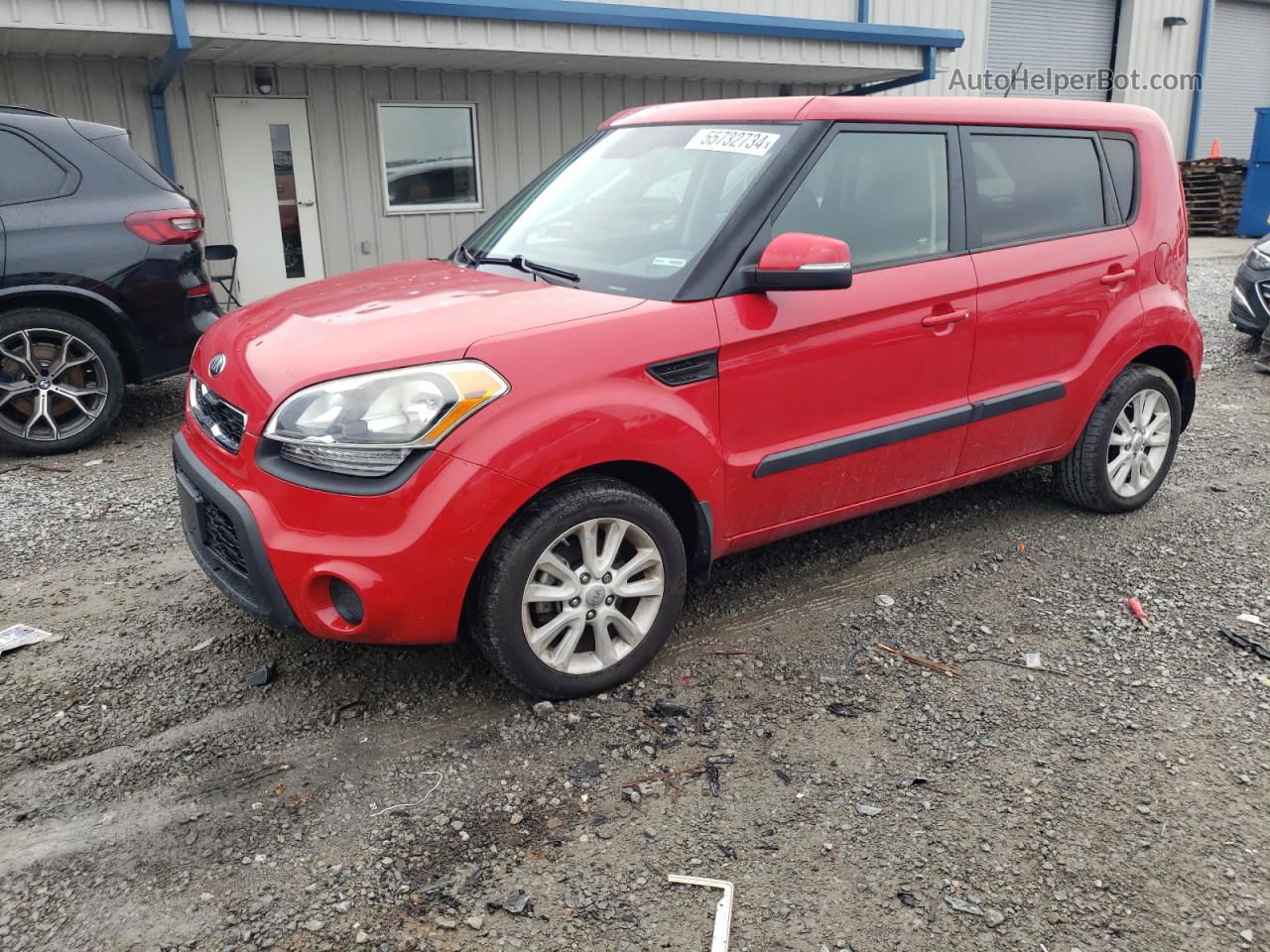 2013 Kia Soul + Red vin: KNDJT2A6XD7604761