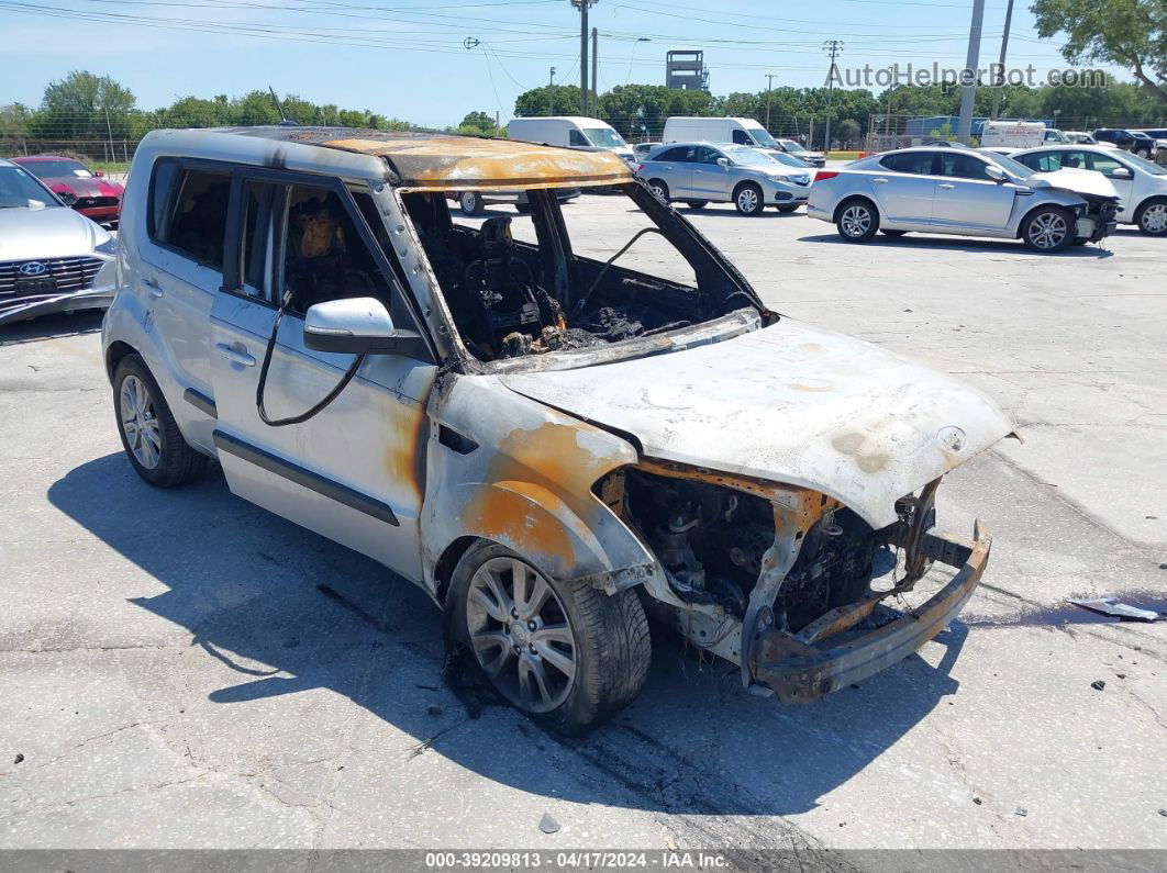 2013 Kia Soul + Silver vin: KNDJT2A6XD7754997