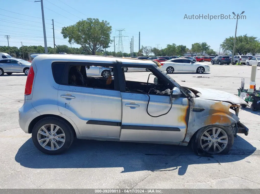 2013 Kia Soul + Silver vin: KNDJT2A6XD7754997