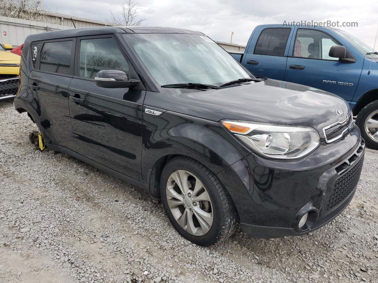 2016 Kia Soul ! Черный vin: KNDJX3A52G7280615