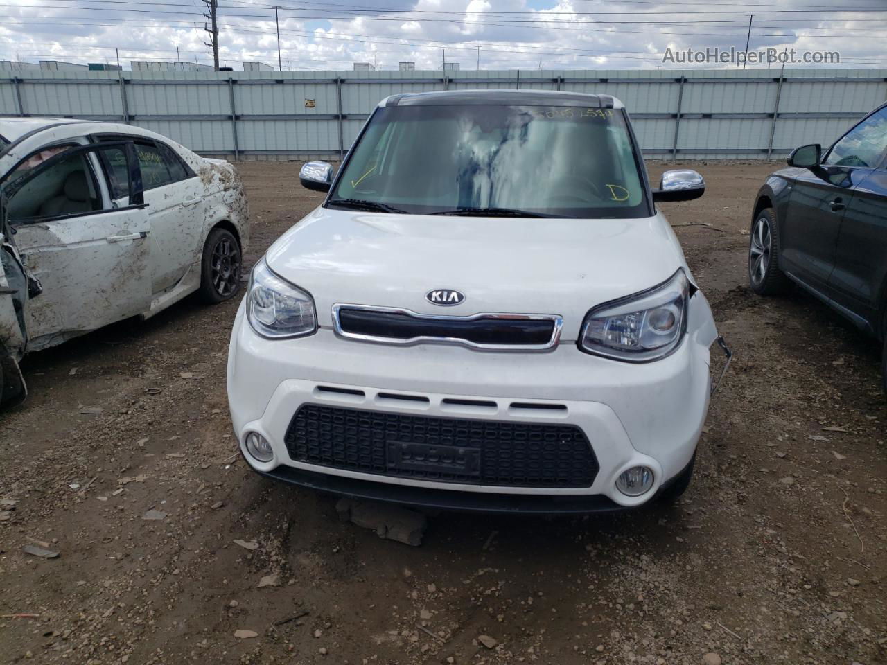 2016 Kia Soul ! White vin: KNDJX3A54G7384989