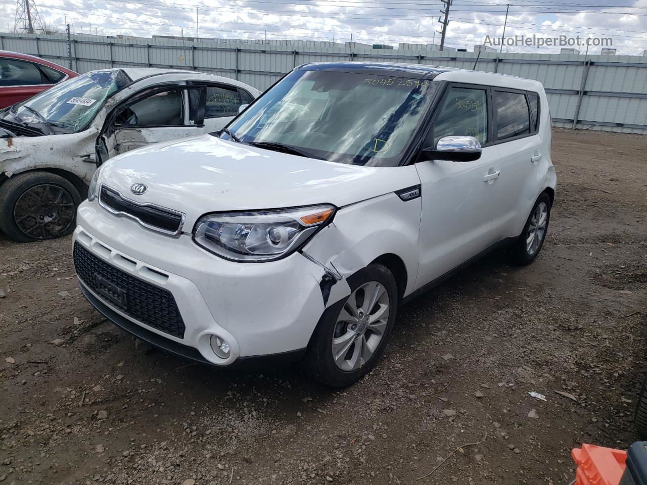 2016 Kia Soul ! White vin: KNDJX3A54G7384989