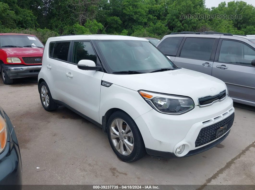 2016 Kia Soul ! White vin: KNDJX3A55G7287915