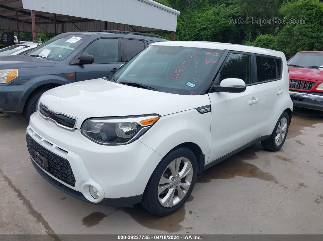 2016 Kia Soul ! White vin: KNDJX3A55G7287915