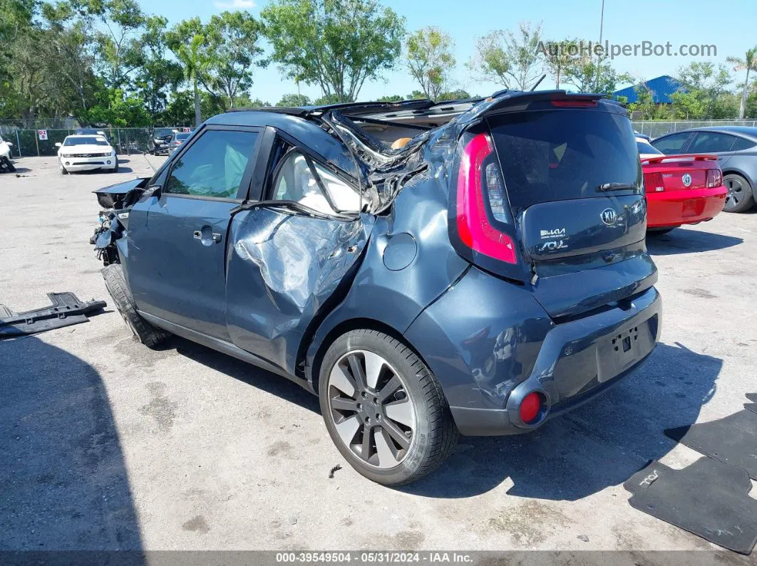 2016 Kia Soul ! Dark Blue vin: KNDJX3A56G7242823