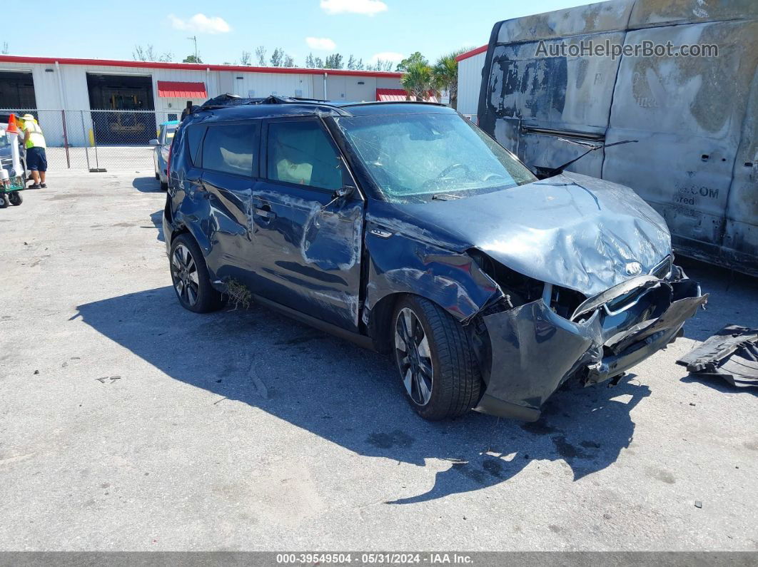 2016 Kia Soul ! Dark Blue vin: KNDJX3A56G7242823