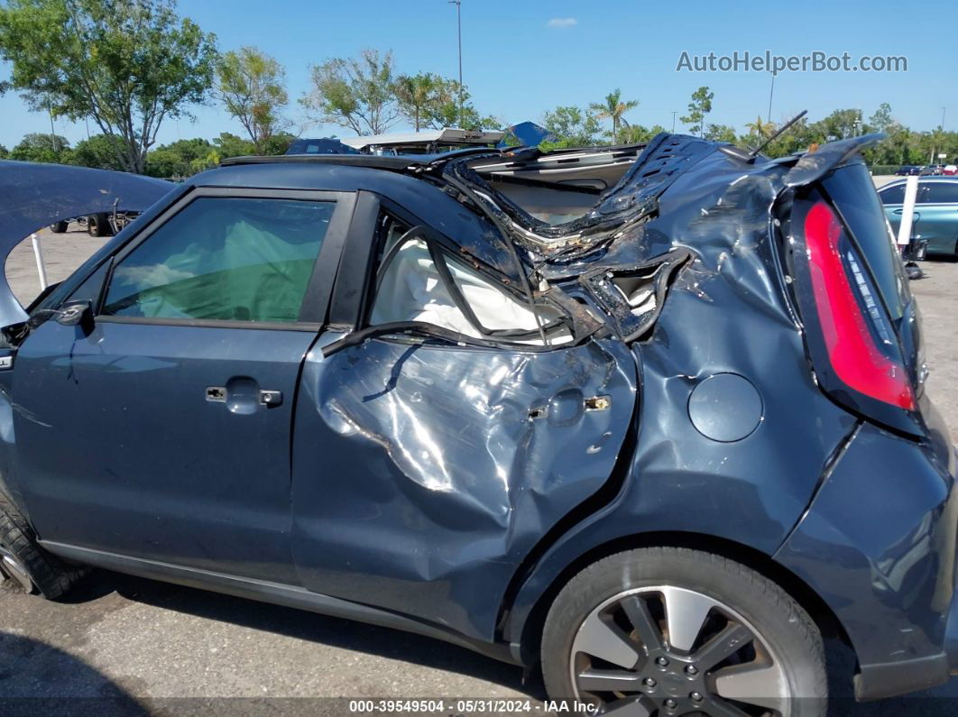 2016 Kia Soul ! Dark Blue vin: KNDJX3A56G7242823