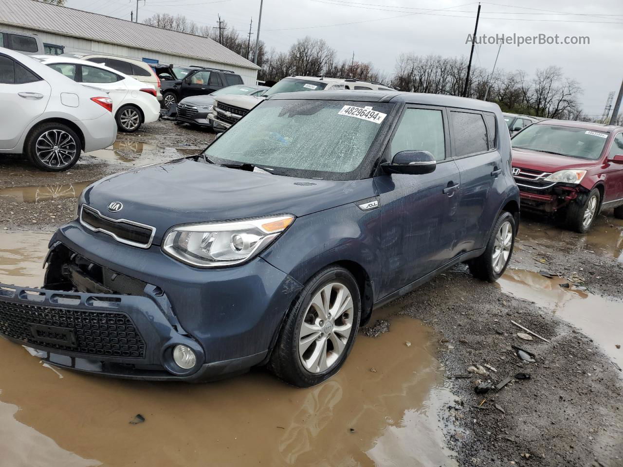 2016 Kia Soul ! Blue vin: KNDJX3A56G7375131