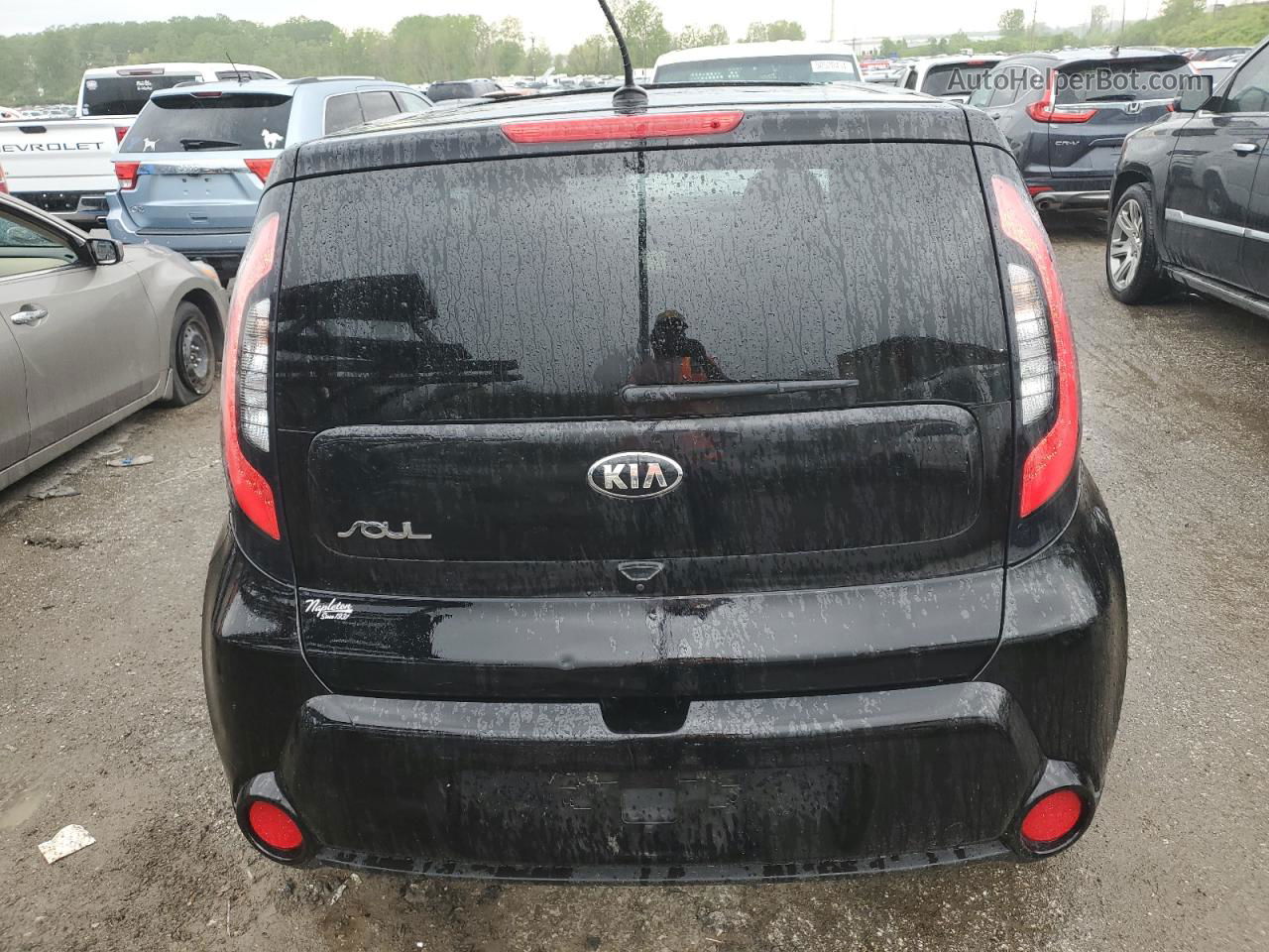 2016 Kia Soul ! Черный vin: KNDJX3A57G7375980