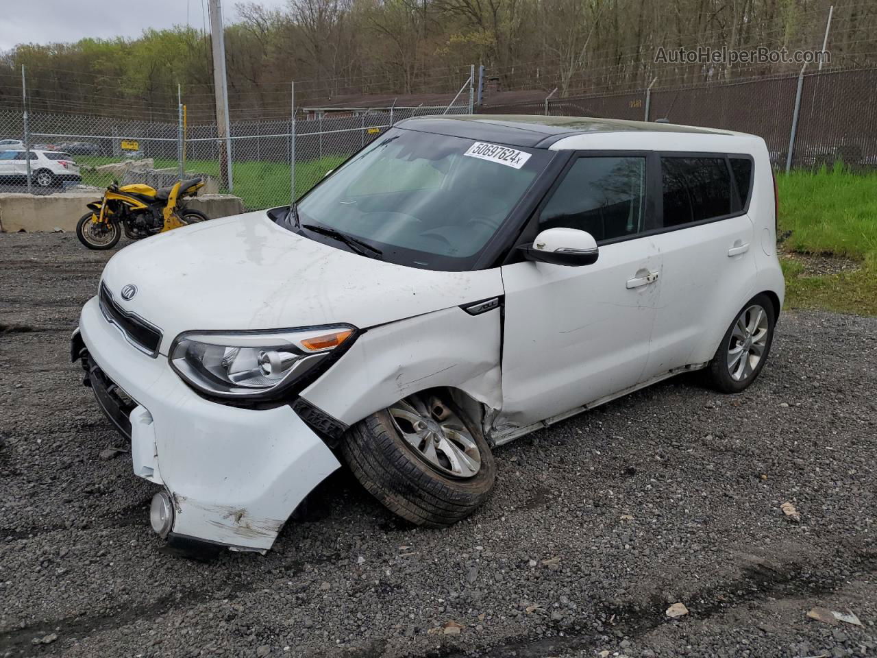 2016 Kia Soul ! White vin: KNDJX3A58G7336153