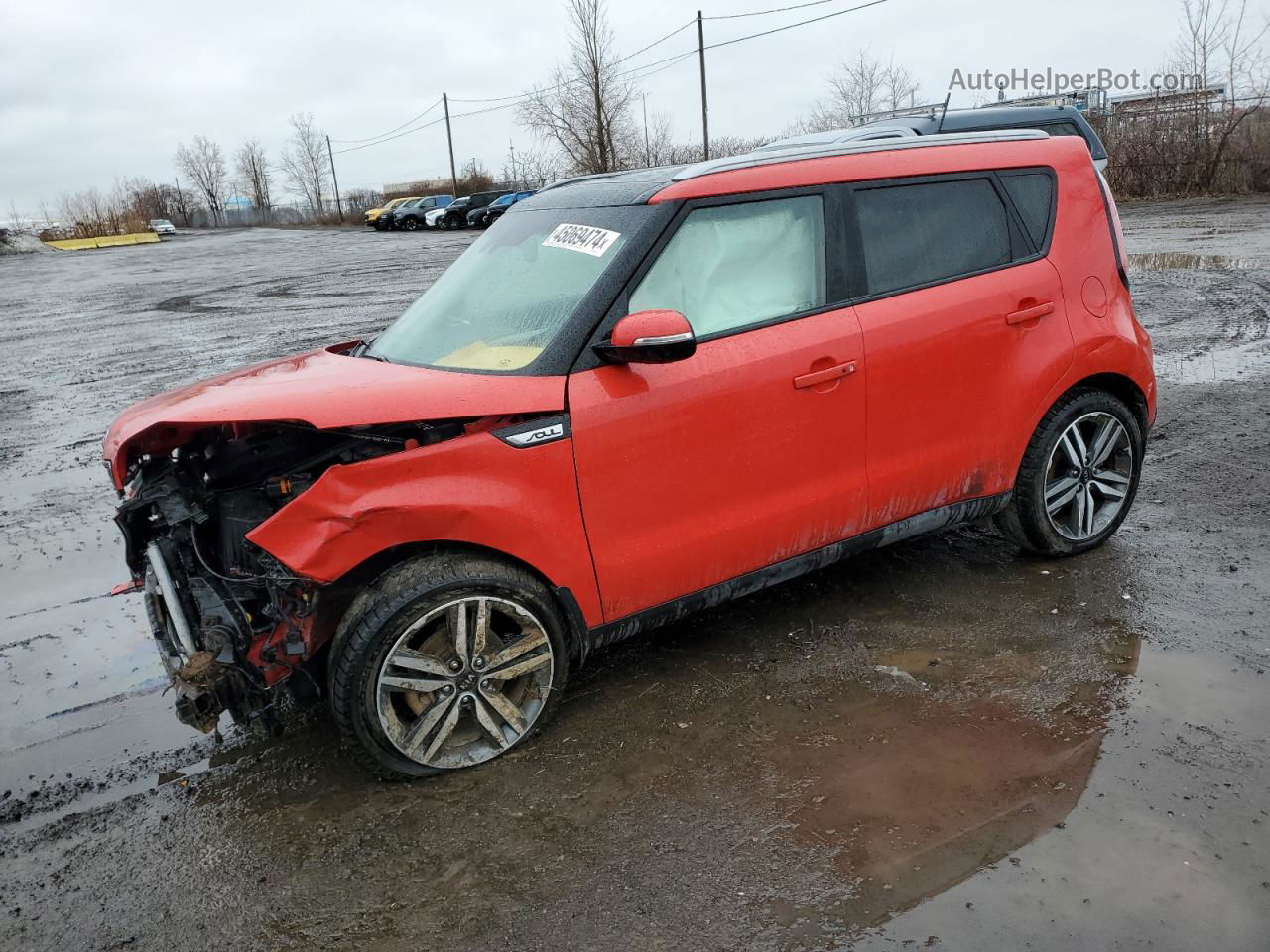 2016 Kia Soul ! Красный vin: KNDJX3A58G7832778