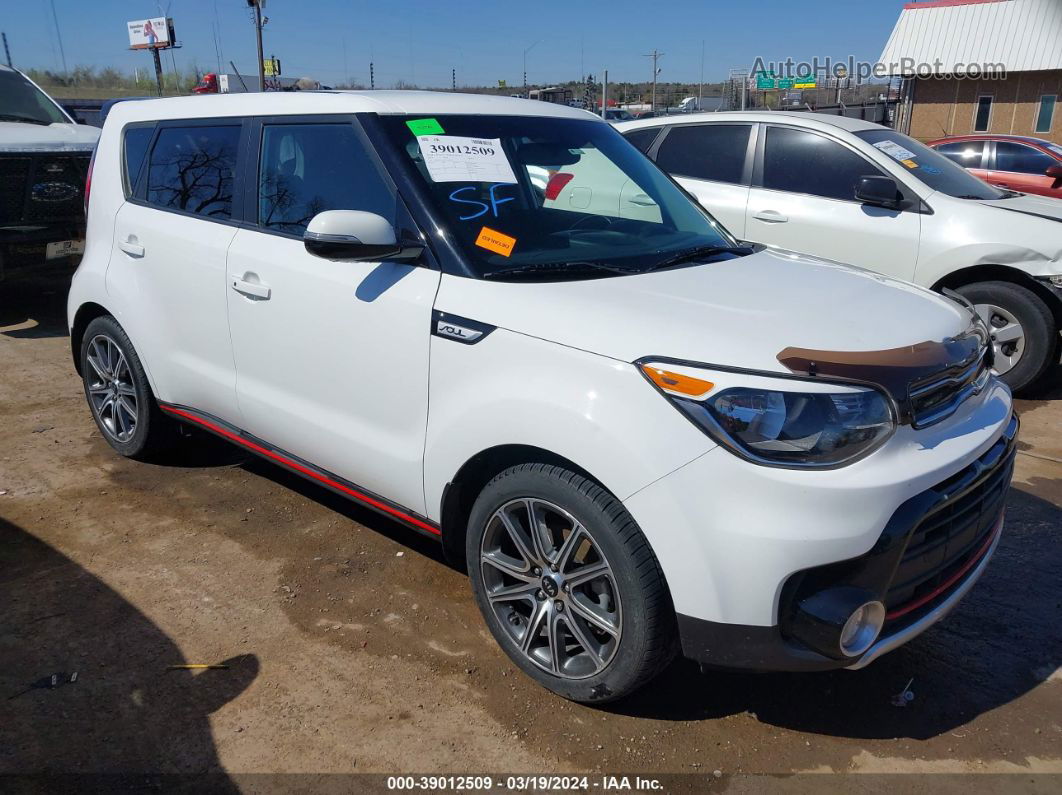 2019 Kia Soul ! White vin: KNDJX3AA6K7643228