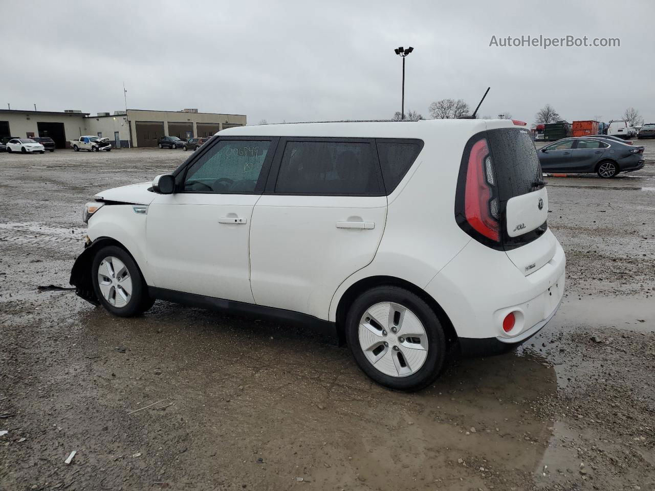 2016 Kia Soul Ev + Белый vin: KNDJX3AE6G7006849