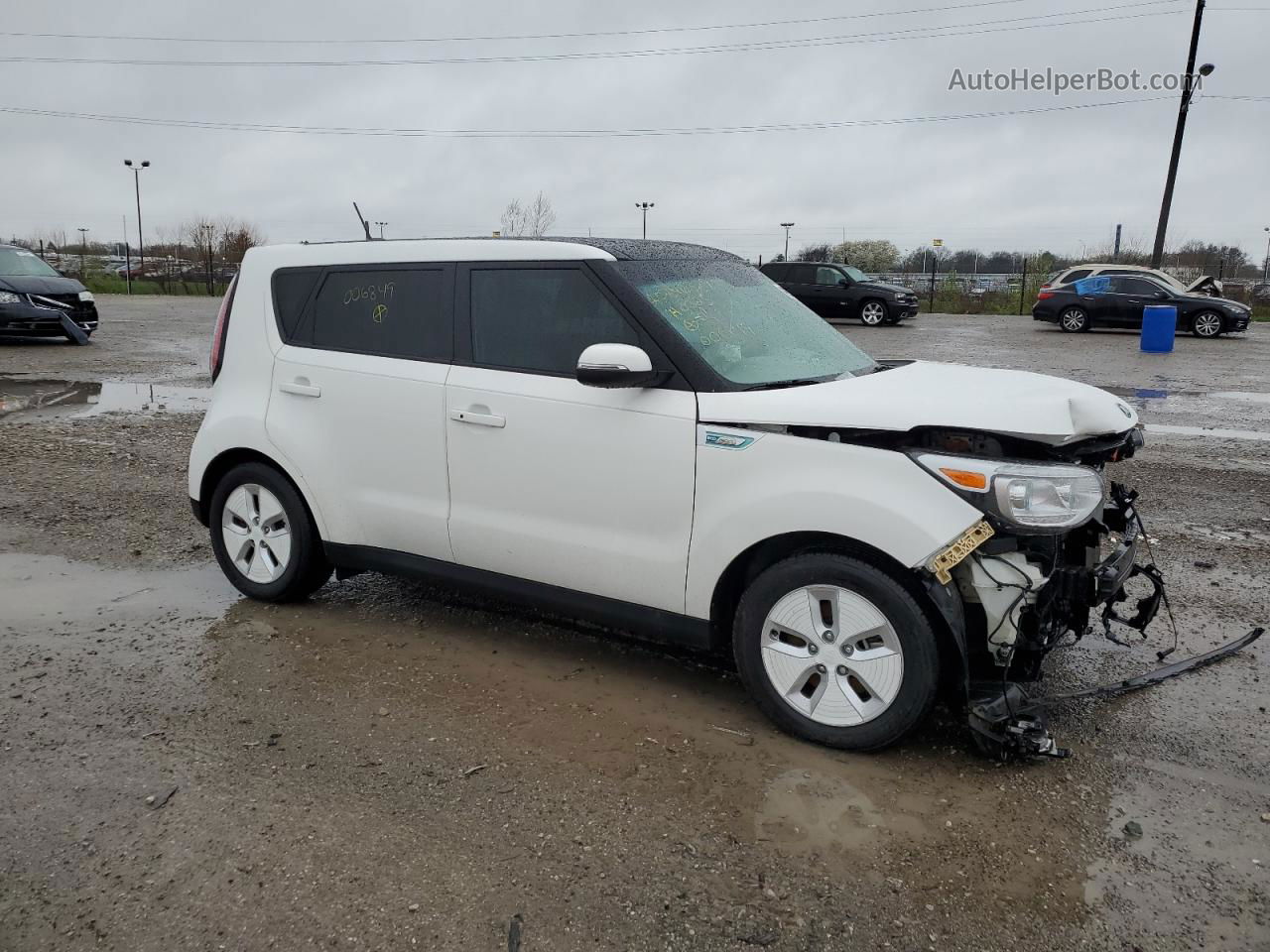 2016 Kia Soul Ev + White vin: KNDJX3AE6G7006849