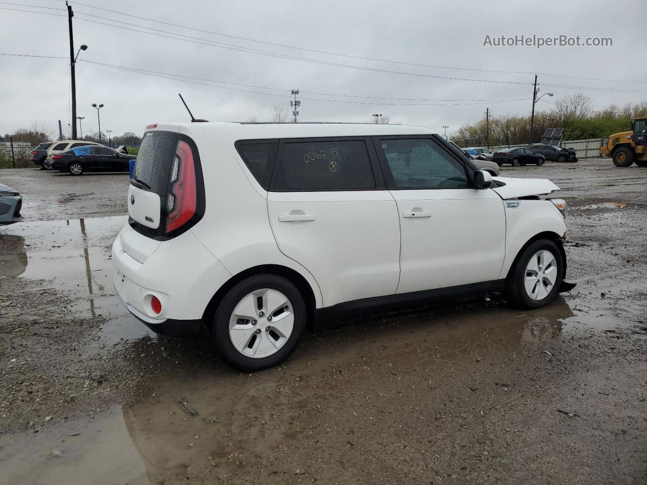 2016 Kia Soul Ev + Белый vin: KNDJX3AE6G7006849