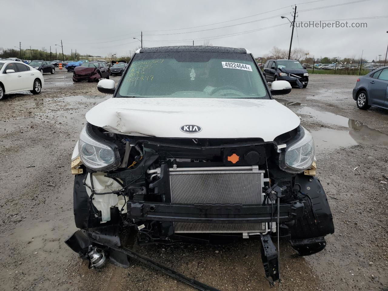 2016 Kia Soul Ev + White vin: KNDJX3AE6G7006849