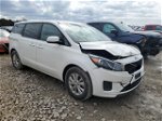 2017 Kia Sedona L White vin: KNDMA5C11H6304477