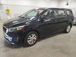 2017 Kia Sedona L Черный vin: KNDMA5C13H6279646