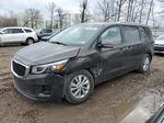 2017 Kia Sedona Lx Brown vin: KNDMB5C10H6230546