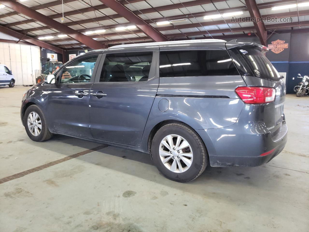 2017 Kia Sedona Lx Gray vin: KNDMB5C10H6244155