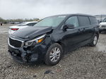 2017 Kia Sedona Lx Black vin: KNDMB5C10H6313667