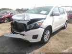 2017 Kia Sedona Lx White vin: KNDMB5C10H6324765