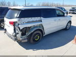 2017 Kia Sedona Lx White vin: KNDMB5C10H6325060