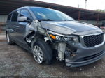 2017 Kia Sedona Lx Серый vin: KNDMB5C10H6327052