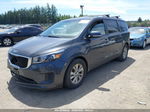 2017 Kia Sedona Lx Gray vin: KNDMB5C11H6247825