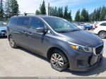 2017 Kia Sedona Lx Gray vin: KNDMB5C11H6247825