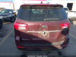 2017 Kia Sedona Lx Dark Brown vin: KNDMB5C11H6267251