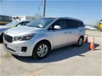 2017 Kia Sedona Lx Silver vin: KNDMB5C11H6268688