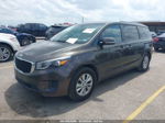 2017 Kia Sedona Lx Brown vin: KNDMB5C11H6282199