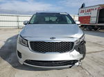 2017 Kia Sedona Lx Silver vin: KNDMB5C11H6312625