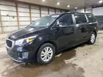 2017 Kia Sedona Lx Black vin: KNDMB5C12H6217734