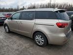 2017 Kia Sedona Lx Золотой vin: KNDMB5C12H6236915