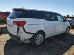 2017 Kia Sedona Lx White vin: KNDMB5C12H6241726