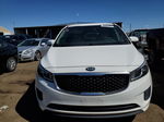 2017 Kia Sedona Lx White vin: KNDMB5C12H6241726