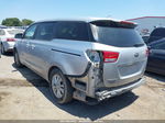 2017 Kia Sedona Lx Silver vin: KNDMB5C12H6243444