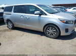 2017 Kia Sedona Lx Silver vin: KNDMB5C12H6243444