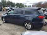 2017 Kia Sedona Lx Blue vin: KNDMB5C12H6306560