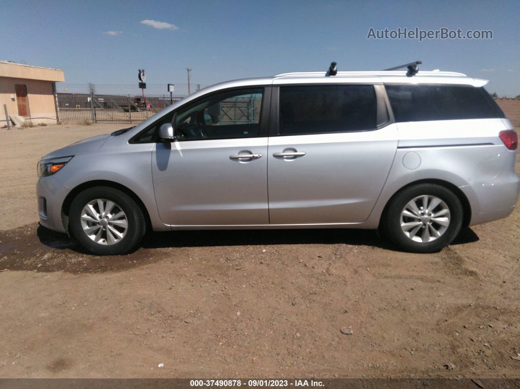 2017 Kia Sedona Lx Silver vin: KNDMB5C13H6260317