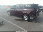 2017 Kia Sedona Lx Maroon vin: KNDMB5C13H6284410