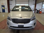 2017 Kia Sedona Lx Silver vin: KNDMB5C13H6306762