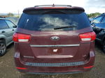 2017 Kia Sedona Lx Burgundy vin: KNDMB5C13H6319902