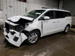 2017 Kia Sedona Lx White vin: KNDMB5C13H6339762