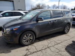 2017 Kia Sedona Lx Gray vin: KNDMB5C14H6220103