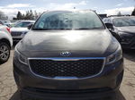 2017 Kia Sedona Lx Серый vin: KNDMB5C14H6220103