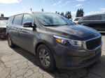 2017 Kia Sedona Lx Серый vin: KNDMB5C14H6220103